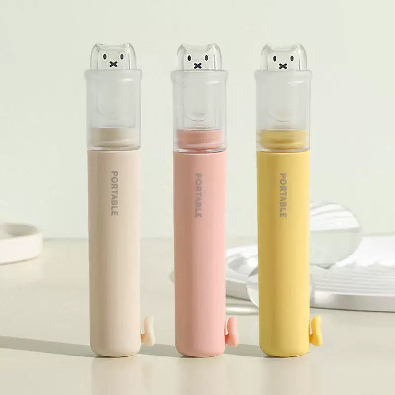 2-in-1 Leak-Proof Travel Toothbrush