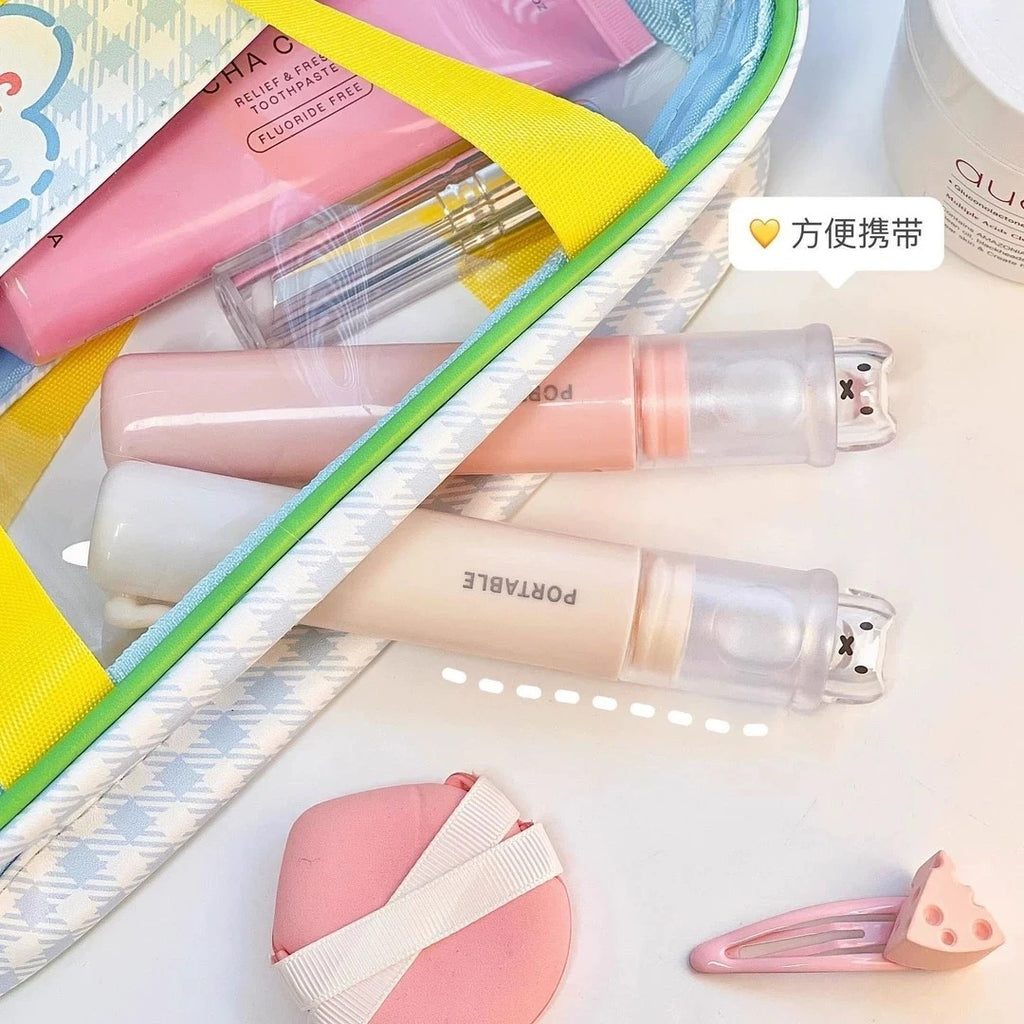 2-in-1 Leak-Proof Travel Toothbrush